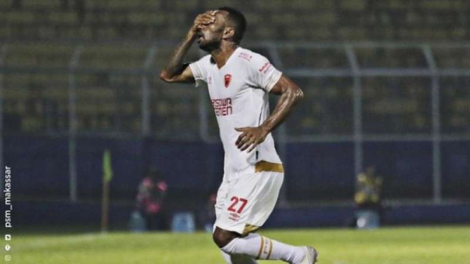 Bomber PSM Makassar, Patrich Wanggai.