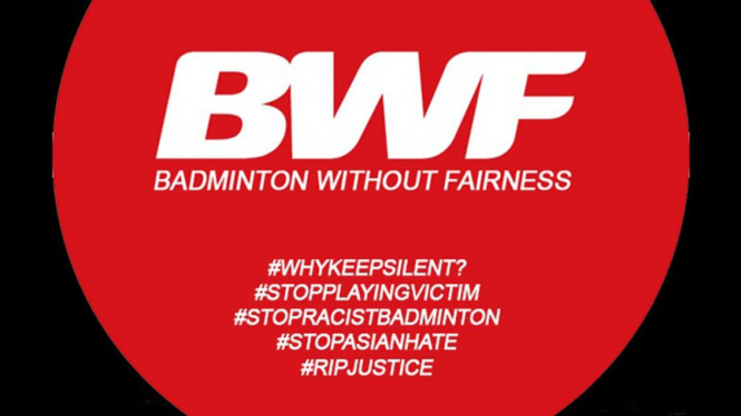 Netizen beri julukan BWF (Badminton Without Fairness)