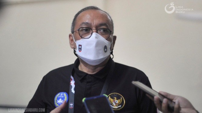 Direktur Utama PT LIB, Akhmad Hadian Lukita.