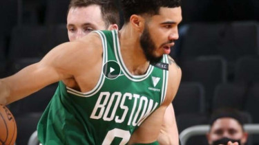 Pemain Boston Celtics, Jayson Tatum.