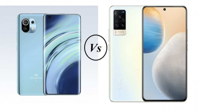 Xiaomi Mi 11 vs Vivo X60.