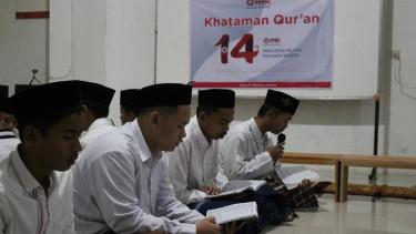 Acara di salah satu Rumah Tahfidz