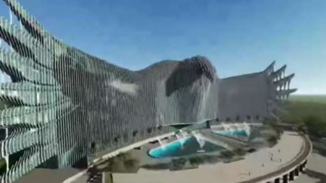 Desain Garuda untuk Istana Negara di Ibu Kota Negara Baru.