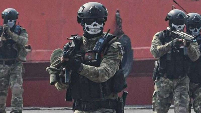 VIVA Militer: Anggota Komando Pasukan Katak (Kopaska) TNI Angkatan Laut