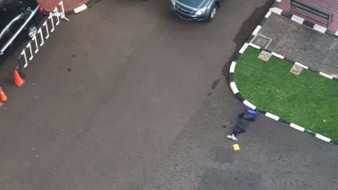 Terduga teroris ditembak saat masuk Mabes Polri
