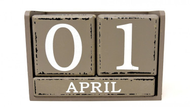 Ilustrasi 1 April atau April Mop.