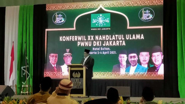 KH Marsudi di Konferwil XX PWNU DKI