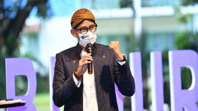 Menteri Pariwisata dan Ekonomi Kreatif, Sandiaga Uno
