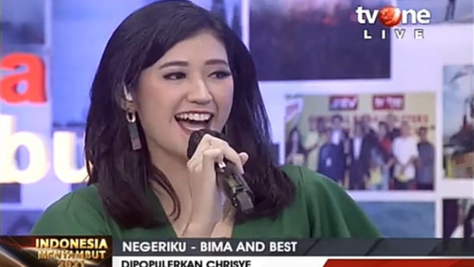 Presenter tvOne Agita Mahlika (Foto/Dok/Pribadi)