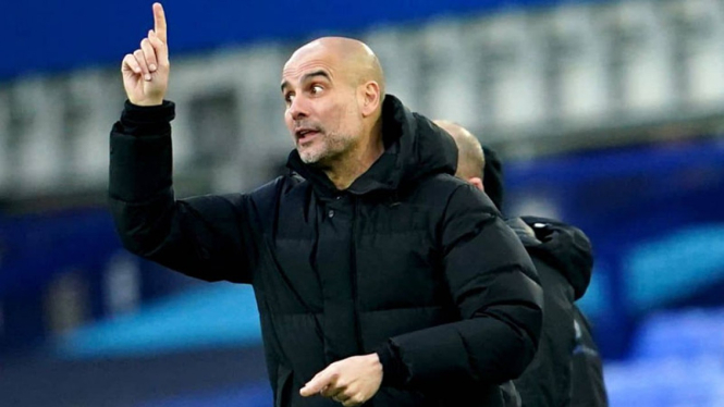 Manajer Manchester City, Pep Guardiola.
