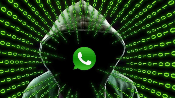 Ilustrasi teror melalui WhatsApp.