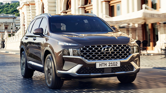 Hyundai Santa Fe edisi 2021.