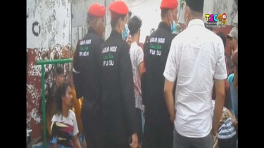 Pertunjukan kuda lumping di Medan dibubarkan ormas.