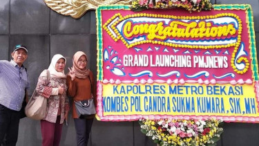 Launching Website Polda Metrojaya (dok Nur Terbit)