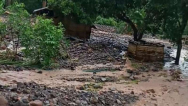 Desa Beloto, Kecamatan Adonara Timur, Kabupaten Flores Timur diterjang banjir