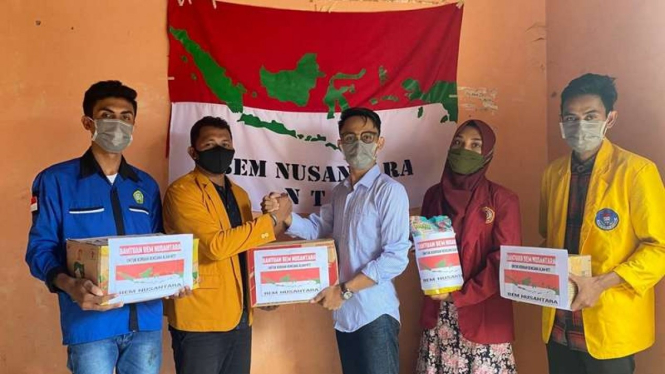 BEM Nusantara mengirimkan bantuan untuk korban bencana di NTT