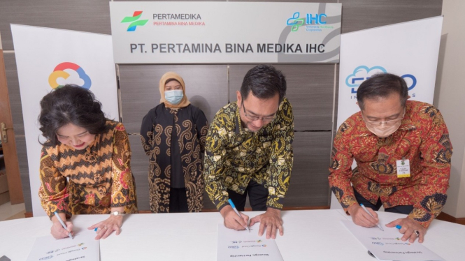 Pertamedika IHC dan Google Cloud teken kesepakatan