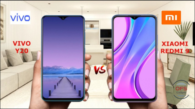 Vivo Y20 vs Xiaomi Redmi 9.