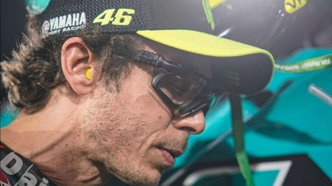 Mantan pembalap MotoGP, Valentino Rossi. 
