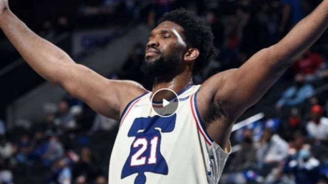 Pemain Philadelphia 76ers, Joel Embiid.