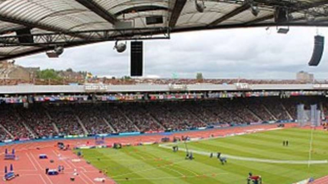 Hampden Park, Glasgow, Skotlandia.