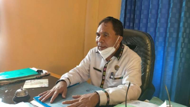 Kepala Dinas Pendidikan Manggarai Timur NTT Belasius Teto