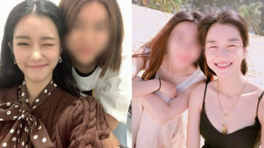 Seo Ye Ji dengan mantan stafnya.