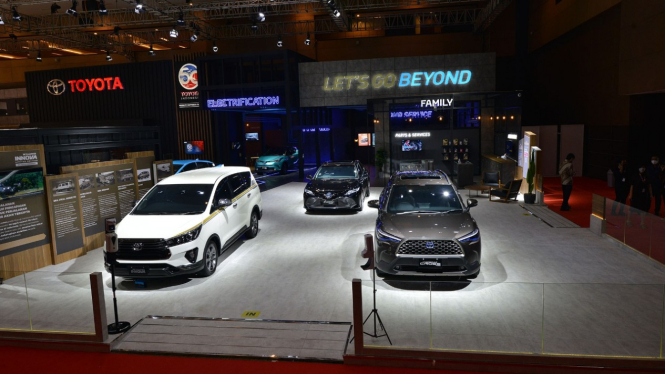 Booth Toyota di IIMS 2021