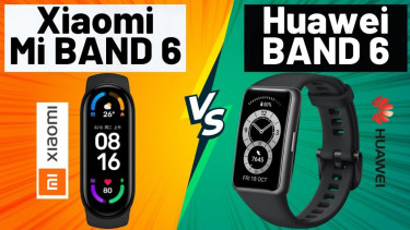 Huawei Band 6 vs Xiaomi Mi Band 6.