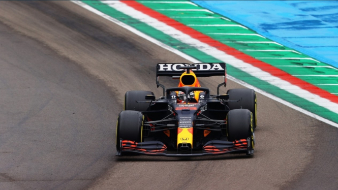 Pembalap Red Bull Racing, Max Verstappen
