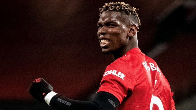 Gelandang Manchester United, Paul Pogba