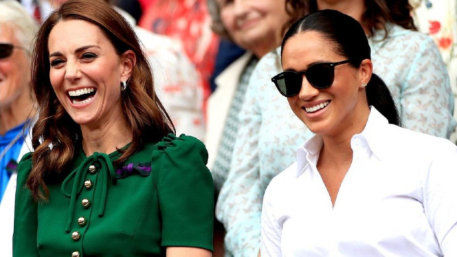 Kate Middleton dan Meghan Markle.