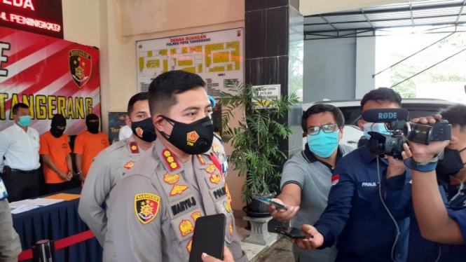 Kapolres Kota Tangerang, Kombes Pol Wahyu Sri Bintoro.