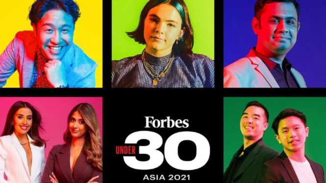 Forbes 30 Under 30 2021.