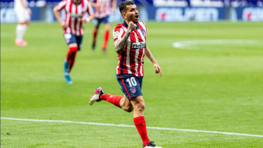 Striker Atletico Madrid, Angel Correa. 