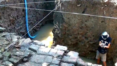 Situs Candi Boto Tumpang Ditemukan Warga di Kendal.