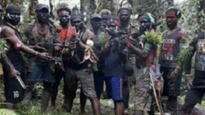 OPM atau Kelompok Kriminal Bersenjata (KKB) di Papua.