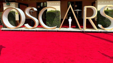 The red carpet Oscars Awards 2021