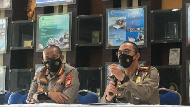 Kombes Sambodo Purnomo Yugo dan Komisaris Besar Polisi Yusri Yunus