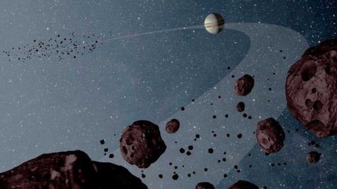Asteroid / komet.