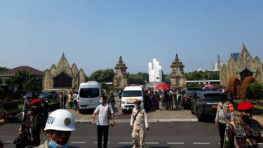 TMP Kalibata saat Kabinda Papua dimakamkan
