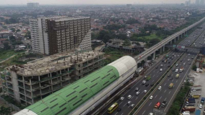 Proyek LRT City.