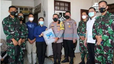 Ilustrasi takziah ke keluarga korban  KRI Nanggala.