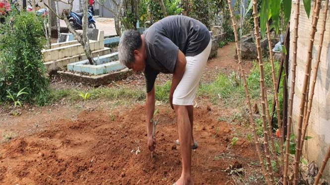 Kuburan hewan yang diduga sebagai babi ngepet