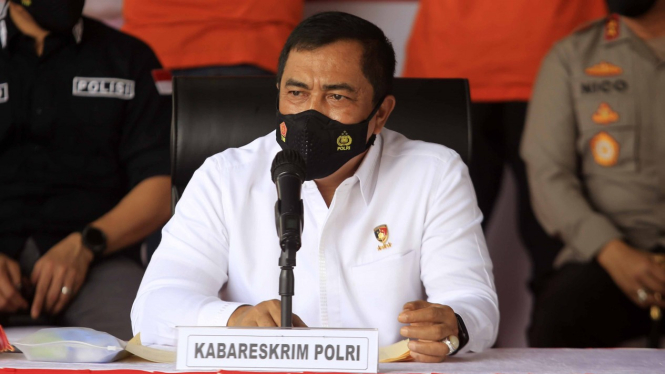 Kabareskrim Polri Komjen Agus Andrianto.