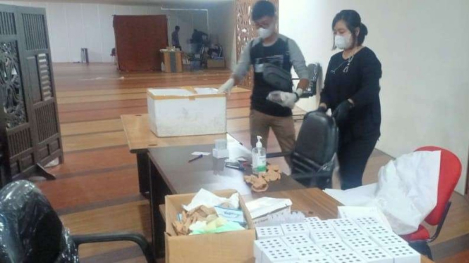 Tempat Layanan Antigen di Bandara Kualanamu yang Digerebek Polisi