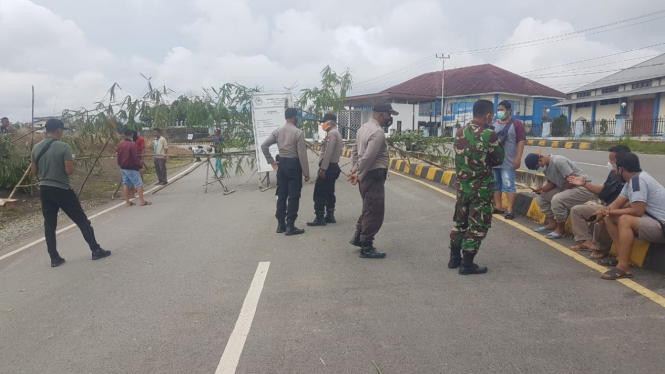 Akses Jalan Diportel Ahli Waris di Entikong Kalimantan Barat