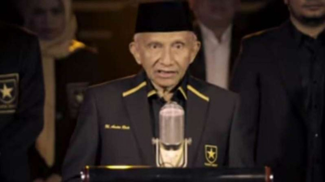 Amien Rais deklarasikan Partai Ummat.