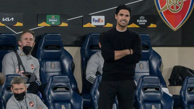Manajer Arsenal, Mikel Arteta