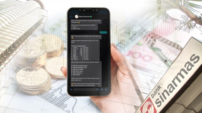 Asisten virtual Bank Sinarmas